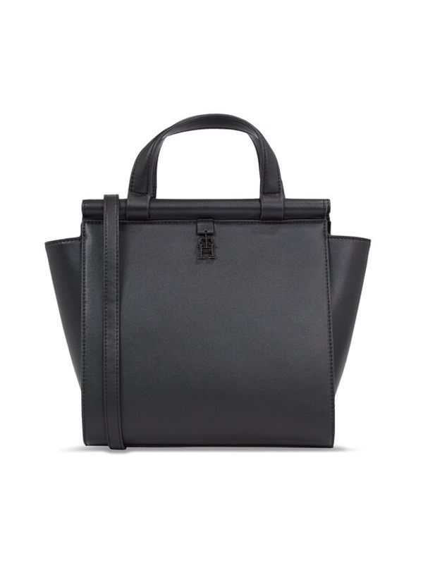 Tommy Hilfiger Tommy Hilfiger Torbica Th Feminine Small Tote AW0AW15250 Crna