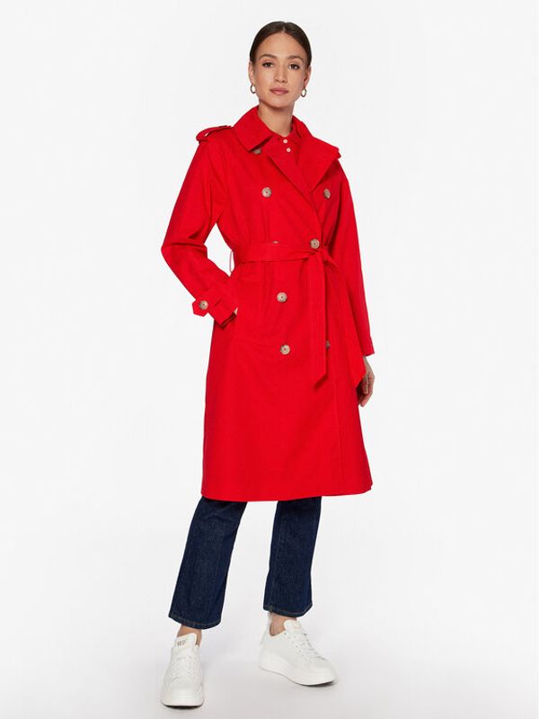 Tommy Hilfiger Tommy Hilfiger Trench WW0WW36960 Crvena Regular Fit