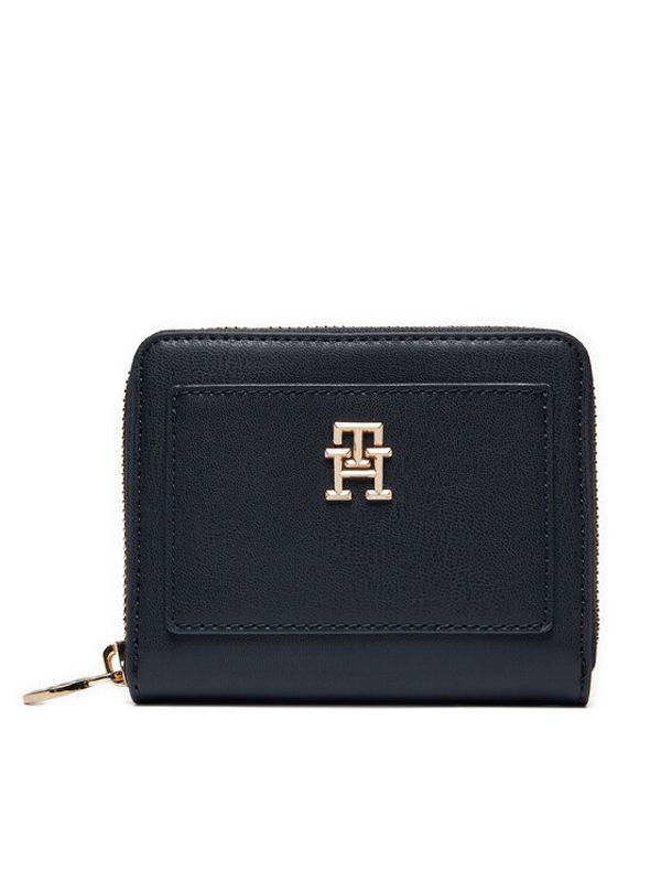 Tommy Hilfiger Tommy Hilfiger Veliki ženski novčanik Distinct Med Za AW0AW16722 Tamnoplava