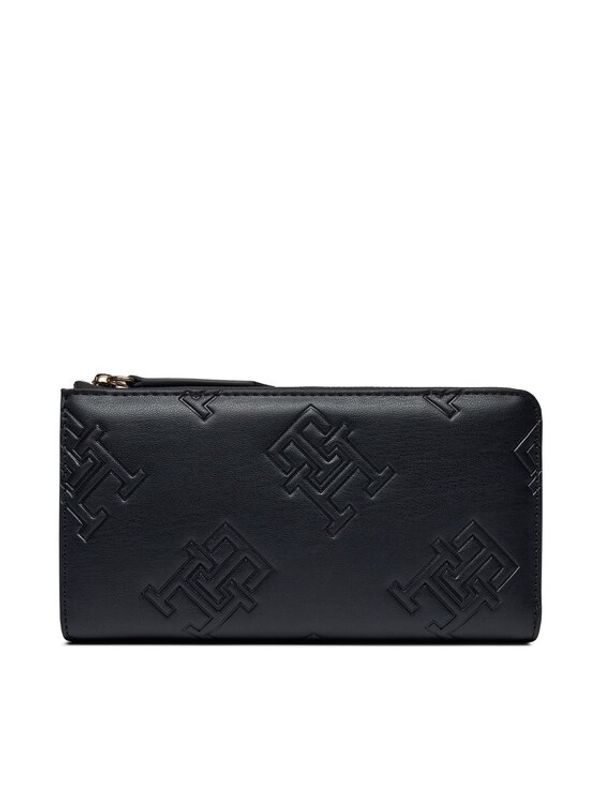 Tommy Hilfiger Tommy Hilfiger Veliki ženski novčanik Th Central Cc And Coin Tamnoplava