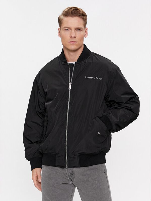 Tommy Jeans Tommy Jeans Bomber Classics DM0DM17879 Crna Relaxed Fit