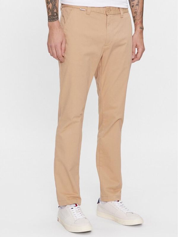Tommy Jeans Tommy Jeans Chino DM0DM16758 Bež Slim Fit
