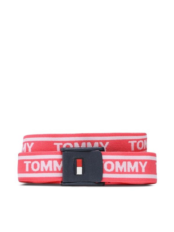 Tommy Jeans Tommy Jeans Dječji remen Webbing Belt AU0AU01627 Ružičasta