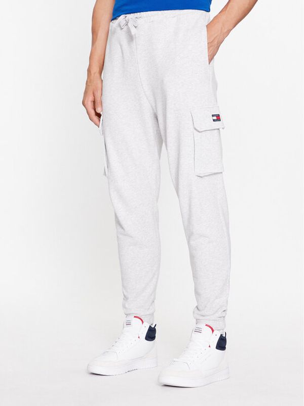Tommy Jeans Tommy Jeans Donji dio trenerke DM0DM17694 Siva Regular Fit