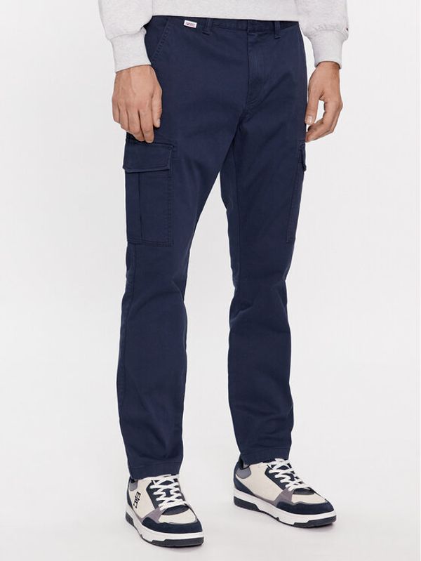 Tommy Jeans Tommy Jeans Hlače Austin DM0DM17678 Tamnoplava Slim Fit