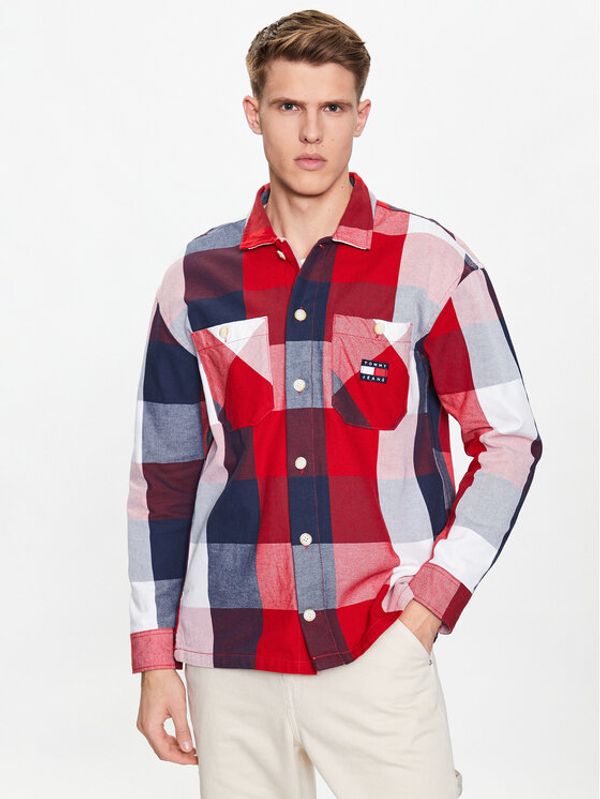 Tommy Jeans Tommy Jeans Košulja DM0DM16344 Crvena Regular Fit