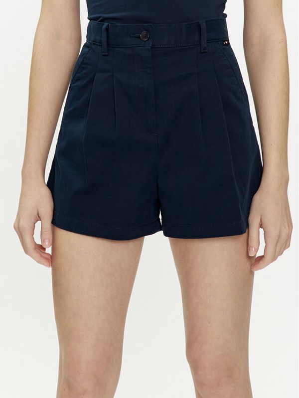 Tommy Jeans Tommy Jeans Kratke hlače Claire DW0DW17775 Tamnoplava Regular Fit