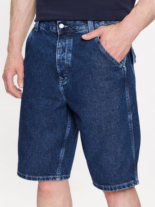 Tommy Jeans Tommy Jeans Kratke traperice Aiden DM0DM16752 Plava Relaxed Fit