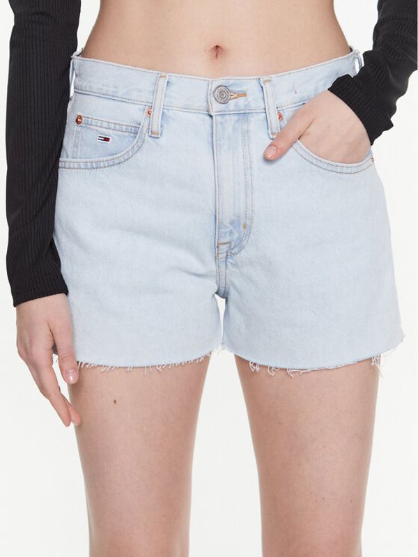 Tommy Jeans Tommy Jeans Kratke traperice Hotpant DW0DW15593 Svijetloplava Regular Fit