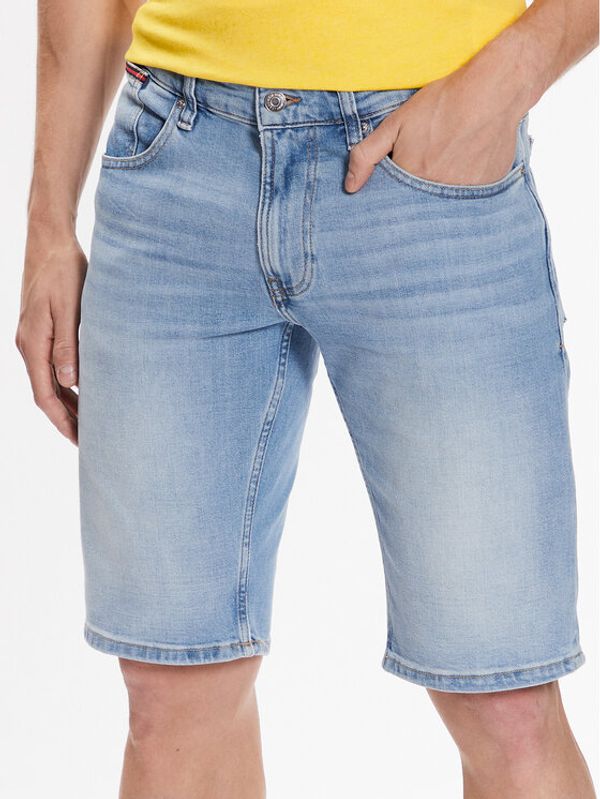 Tommy Jeans Tommy Jeans Kratke traperice Ronnie DM0DM16150 Plava Relaxed Fit