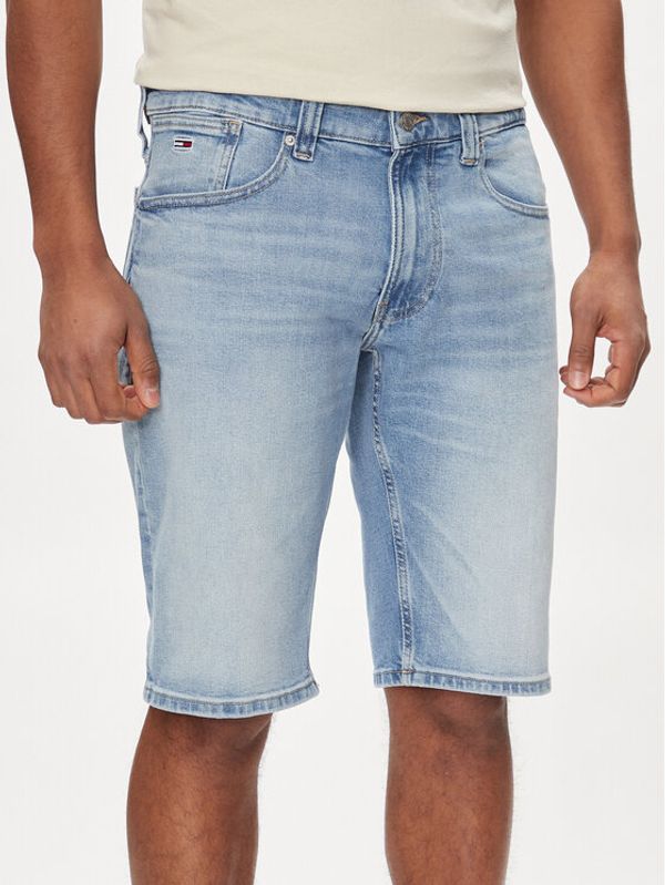 Tommy Jeans Tommy Jeans Kratke traperice Ronnie DM0DM18793 Plava Slim Fit