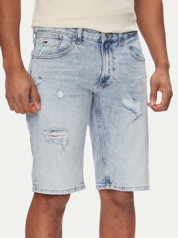 Tommy Jeans Tommy Jeans Kratke traperice Ronnie DM0DM18796 Plava Slim Fit