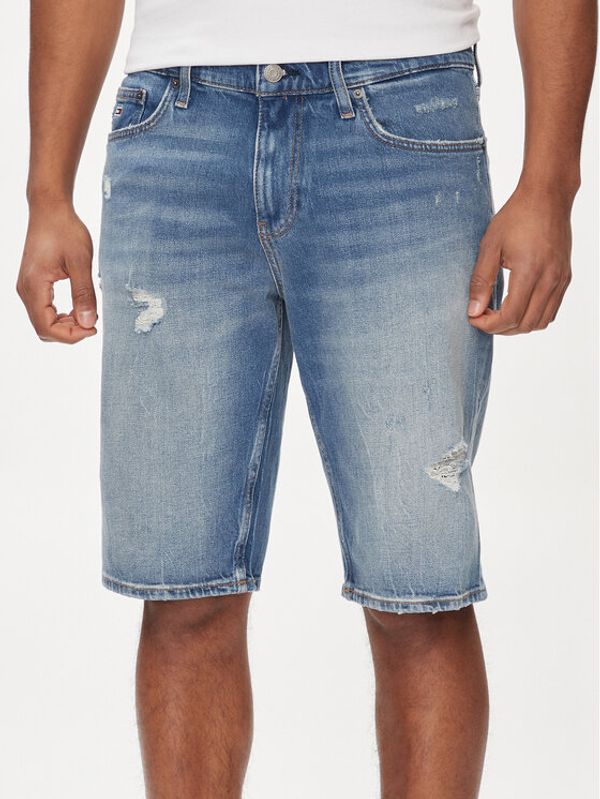 Tommy Jeans Tommy Jeans Kratke traperice Ryan DM0DM19453 Plava Slim Fit