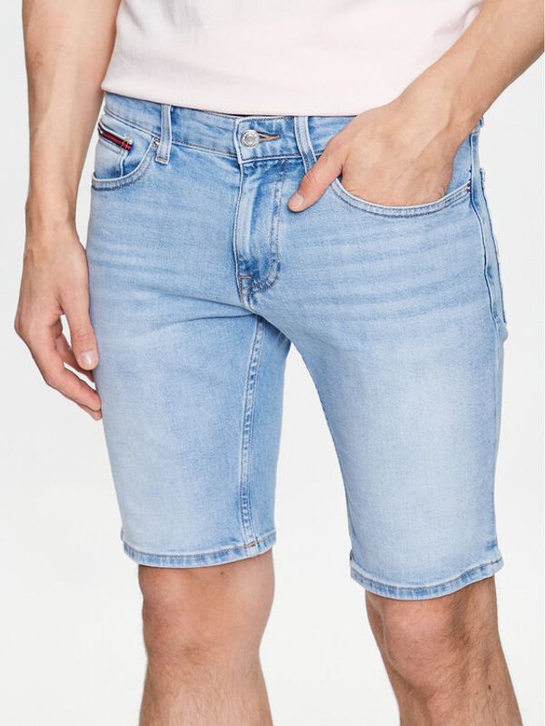 Tommy Jeans Tommy Jeans Kratke traperice Scanton DM0DM16151 Plava Slim Fit