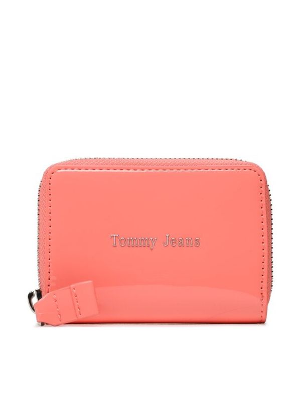 Tommy Jeans Tommy Jeans Mali ženski novčanik Tjw Must Small Za Patent AW0AW14974 Koraljna