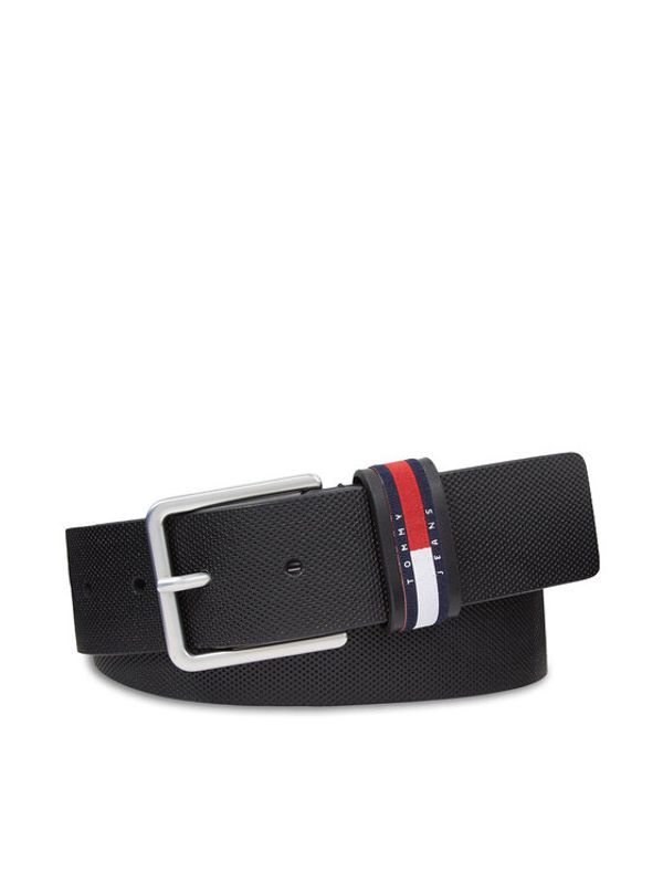Tommy Jeans Tommy Jeans Muški remen Tjm Elevated Leather 4.0 AM0AM11675 Crna