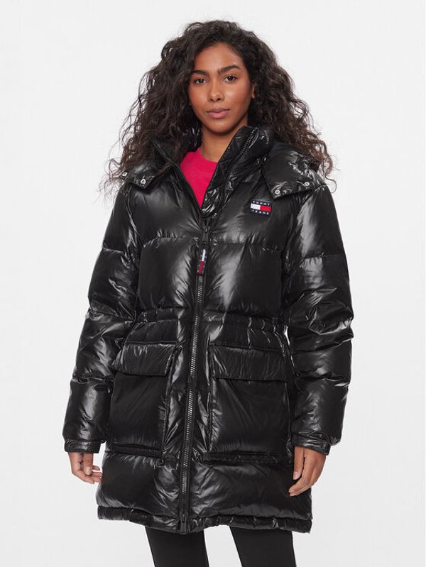 Tommy Jeans Tommy Jeans Pernata jakna Alaska DW0DW16573 Crna Regular Fit