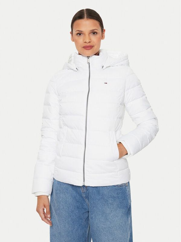 Tommy Jeans Tommy Jeans Pernata jakna Basic DW0DW18311 Bijela Slim Fit