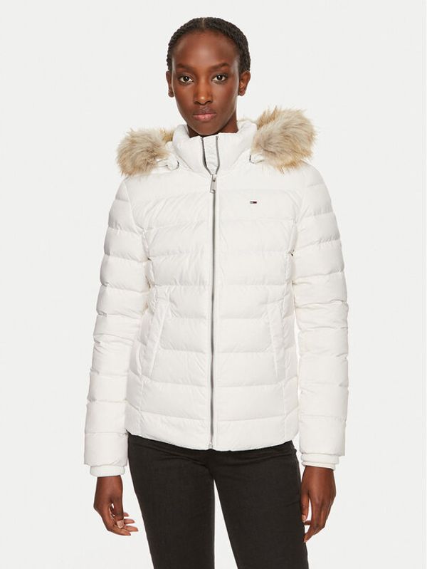 Tommy Jeans Tommy Jeans Pernata jakna Basic DW0DW18312 Bijela Slim Fit