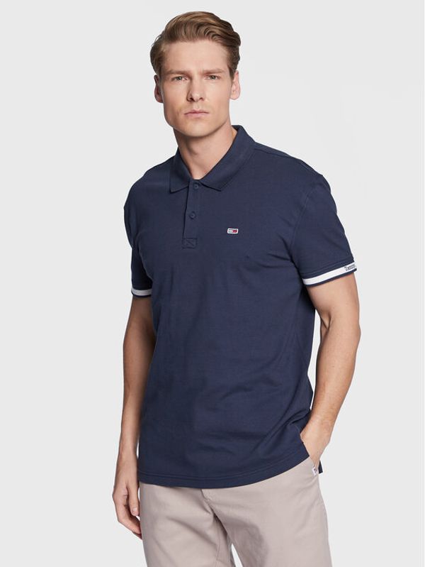 Tommy Jeans Tommy Jeans Polo Classic Essential DM0DM15751 Tamnoplava Relaxed Fit