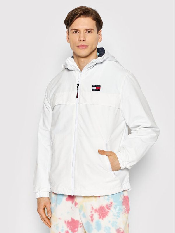 Tommy Jeans Tommy Jeans Prijelazna jakna Chicago DM0DM13340 Bijela Regular Fit