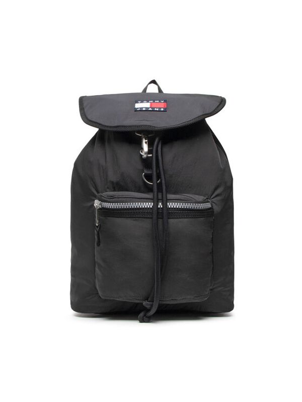 Tommy Jeans Tommy Jeans Ruksak Tjm Heritage Flap AM0AM08852 Crna