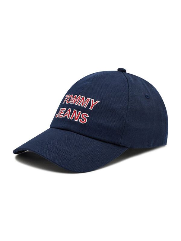 Tommy Jeans Tommy Jeans Šilterica Graphic Cap AW0AW10191 Tamnoplava