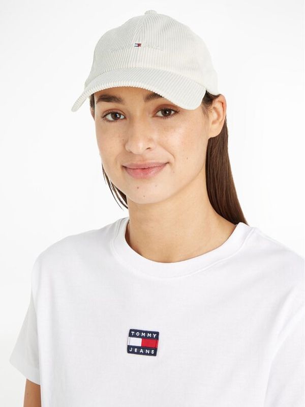 Tommy Jeans Tommy Jeans Šilterica Im Tju Sport Corduroy Cap AU0AU01807 Écru