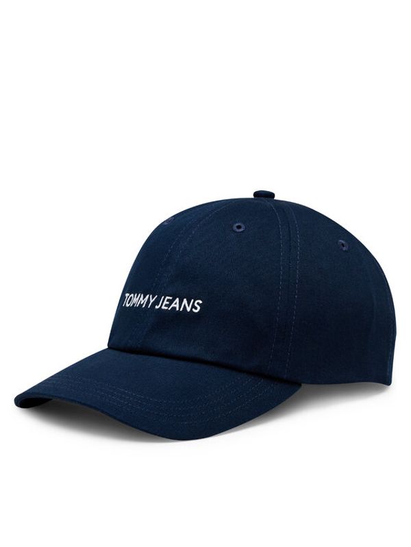 Tommy Jeans Tommy Jeans Šilterica Linear Logo AW0AW15845 Tamnoplava