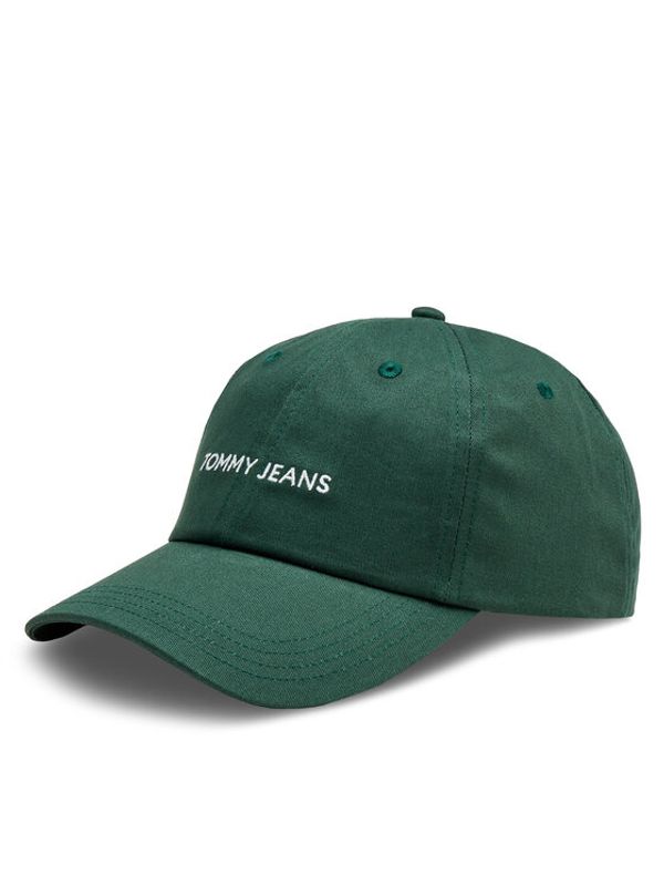 Tommy Jeans Tommy Jeans Šilterica Tjm Linear Logo Cap AM0AM12024 Zelena