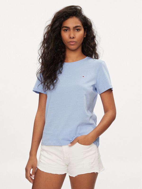 Tommy Jeans Tommy Jeans T-shirt DW0DW14616 Plava Regular Fit