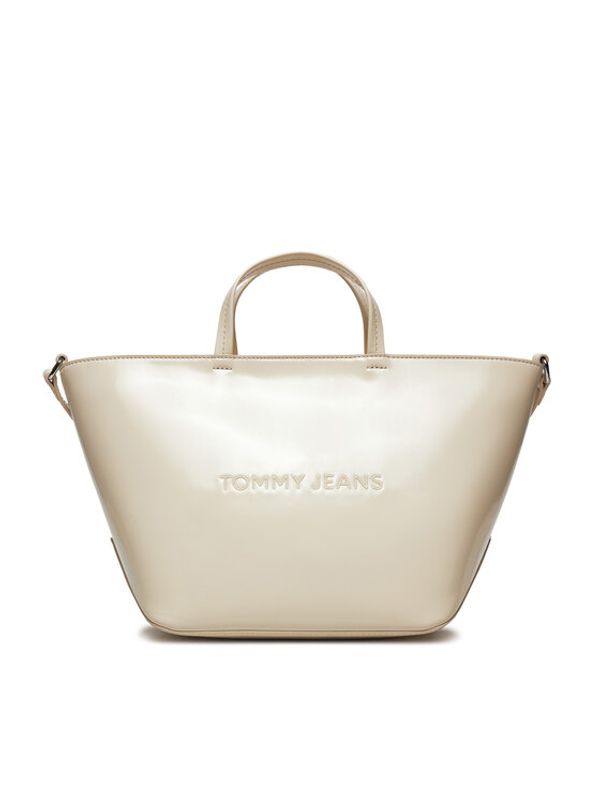 Tommy Jeans Tommy Jeans Torbica Tjw Ess Must Mini Tote Seasonal AW0AW16268 Écru