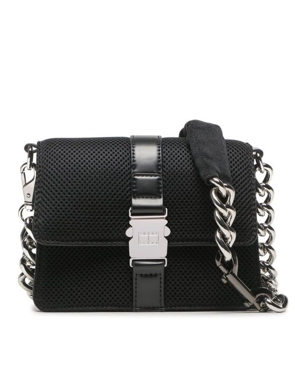 Tommy Jeans Tommy Jeans Torbica Tjw Item Crossover Mesh AW0AW14970 Crna
