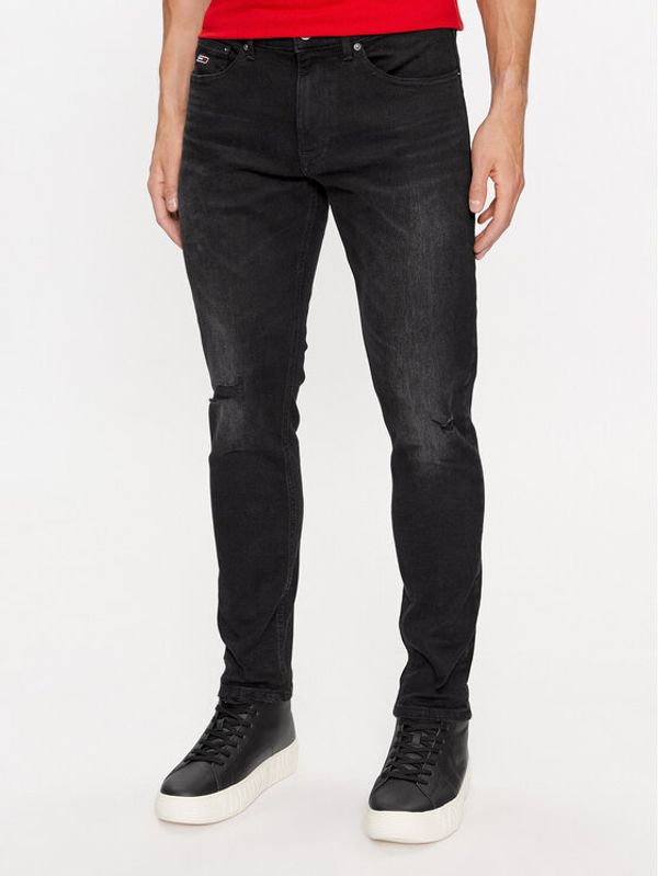 Tommy Jeans Tommy Jeans Traperice Austin DM0DM17418 Crna Slim Fit