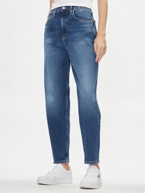 Tommy Jeans Tommy Jeans Traperice DW0DW18318 Plava Mom Fit