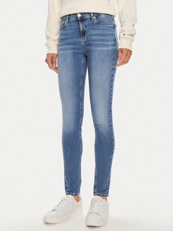 Tommy Jeans Tommy Jeans Traperice Nora DW0DW19255 Plava Skinny Fit