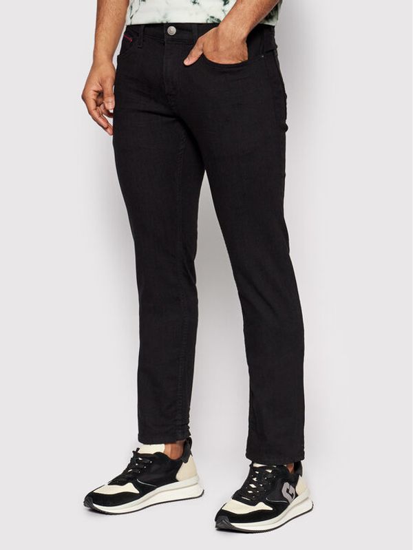 Tommy Jeans Tommy Jeans Traperice Scanton DM0DM09560 Crna Slim Fit