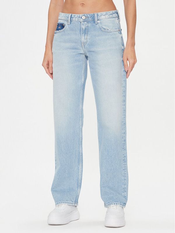 Tommy Jeans Tommy Jeans Traperice Sophie DW0DW16092 Plava Straight Fit