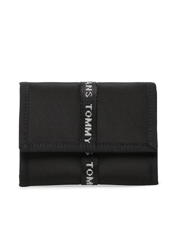 Tommy Jeans Tommy Jeans Veliki muški novčanik Tjm Essential Nylon Trifold AM0AM11220 Crna