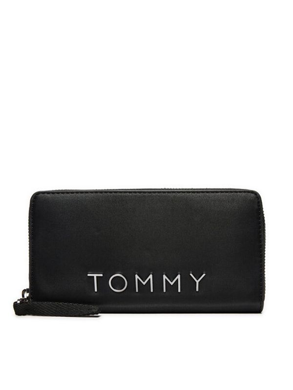 Tommy Jeans Tommy Jeans Veliki ženski novčanik AW0AW16485 Crna
