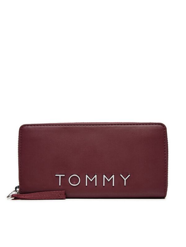 Tommy Jeans Tommy Jeans Veliki ženski novčanik AW0AW16485 Tamnocrvena