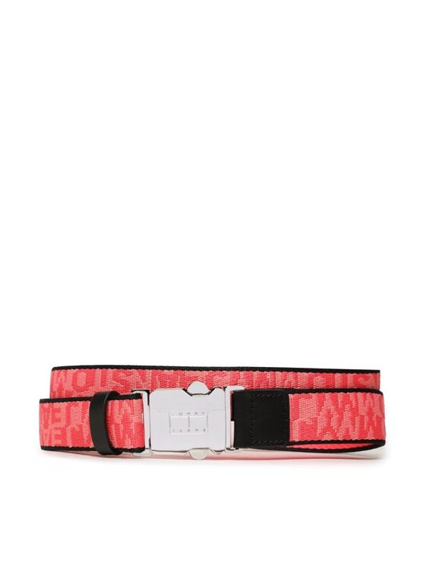 Tommy Jeans Tommy Jeans Ženski remen Tjw Fashion Webbing 3.0 AW0AW14613 Ružičasta