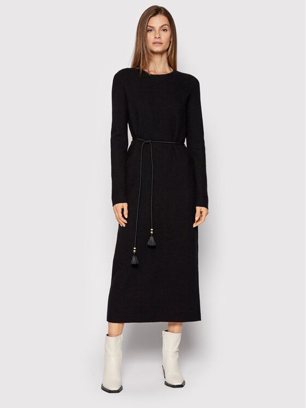 Tory Burch Tory Burch Džemper haljina 86261 Crna Regular Fit