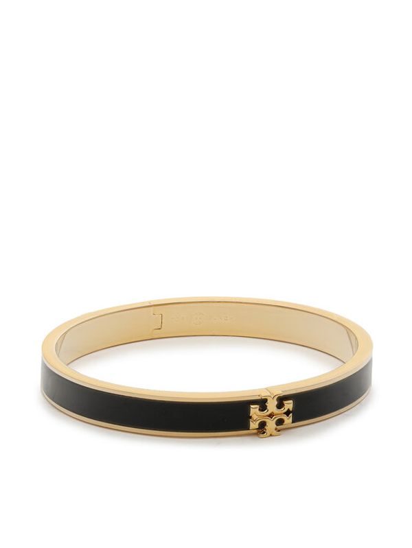 Tory Burch Tory Burch Narukvica Kira Enamel 7mm Bracelet 90550 Crna