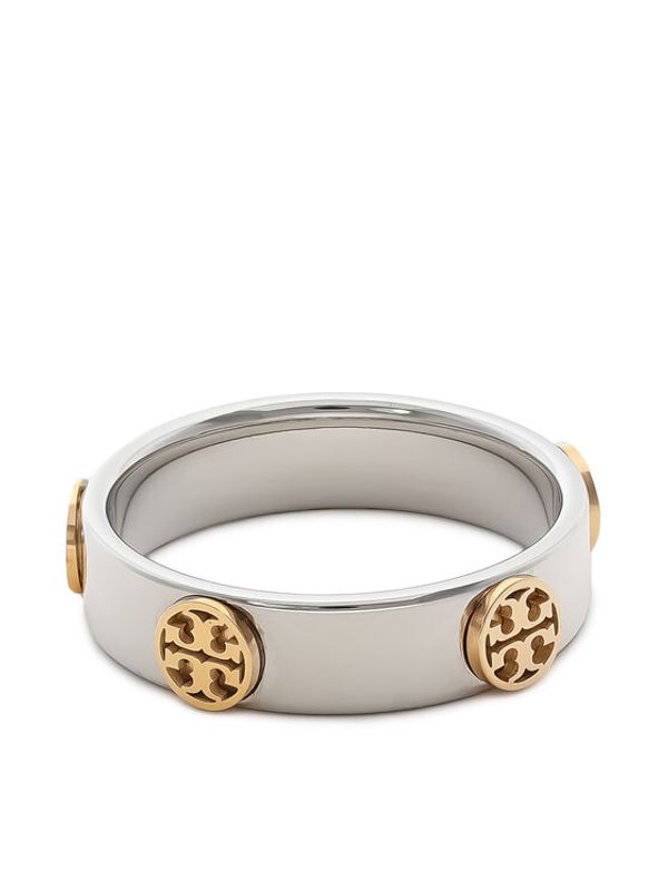 Tory Burch Tory Burch Prsten Miller Stud Ring 76882 Srebrna