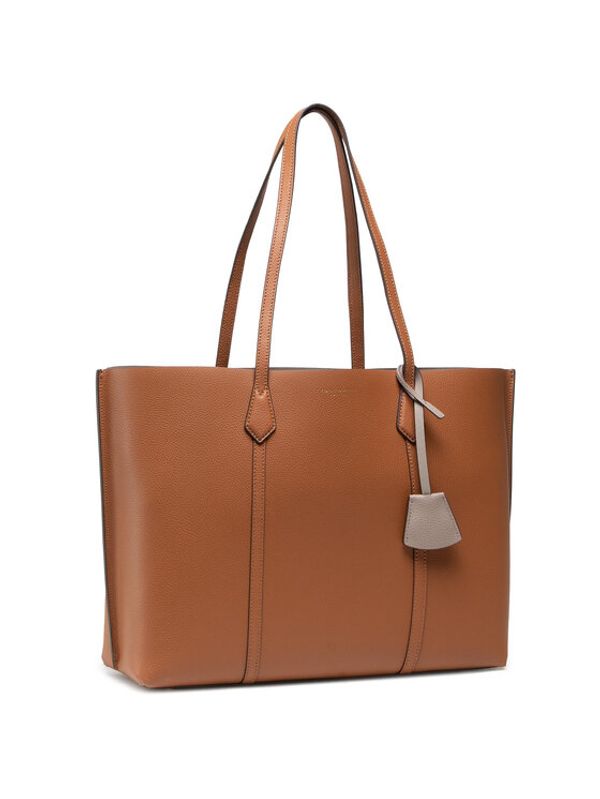 Tory Burch Tory Burch Torbica Perry Triple - Compartment Tote 8192 Smeđa