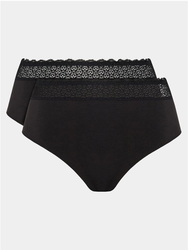 Triumph Triumph Set od 2 para klasičnih gaćica Feel Of Modal 10214887 Crna