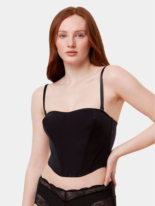 Triumph Triumph Steznik Triumph Signature Sheer Corset Bra 10216647 Crna