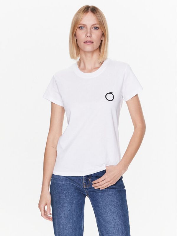 Trussardi Trussardi T-shirt 56T00538 Bijela Regular Fit