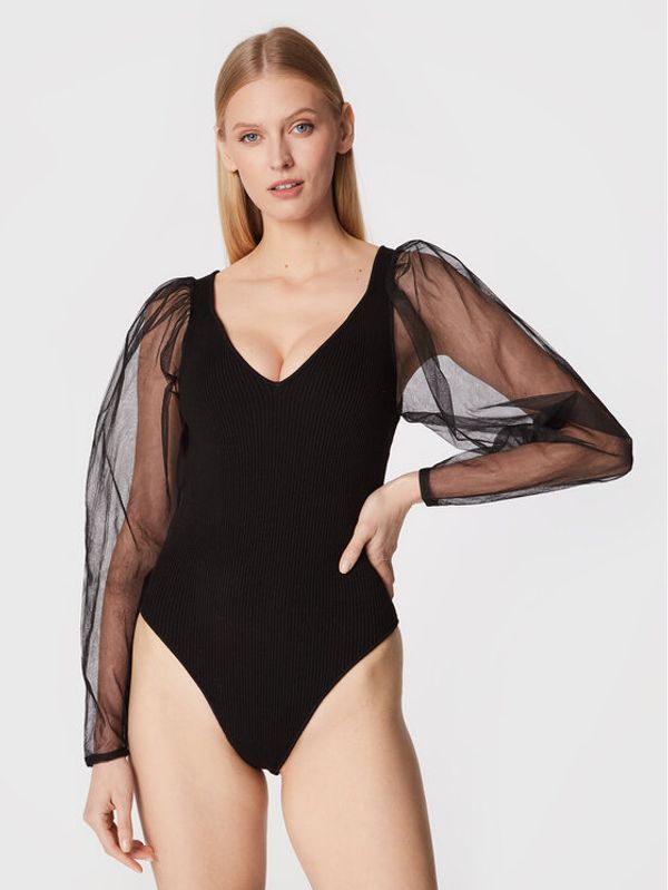 TWINSET TWINSET Bodi 222TT3105 Crna Slim Fit